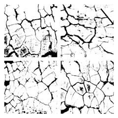 Abstract Cracked Old Wall Texture