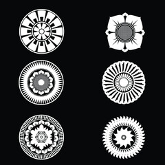 Lotus vector design, Sri lanka style