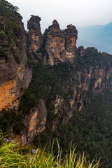 Three Sisters in de Blue Mountains van Australië