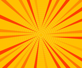 orange Rising Sun vectors design , Sunrise Background