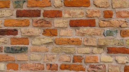 Mauerwand Backsteinmauer Hintergrund Textur