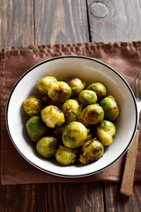 Roasted brussels sprouts