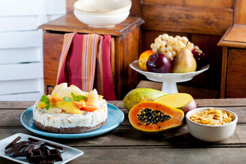 Tropical fruit cheesecake (ph. Archivio Collection) 