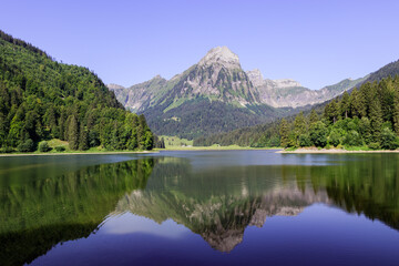 Obersee, Näfels, Glarus, Schweiz.