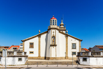 Church in Povoa de Varzim, Porto district, Portugal