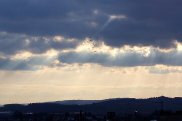 ciel de pluie