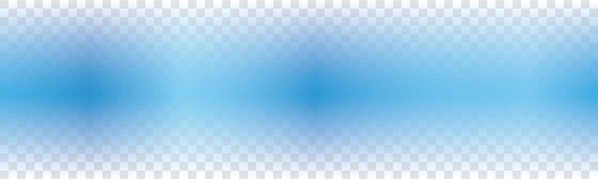 Vector Blue Gradient Background On Transparent Background	
