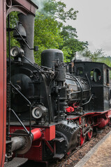 Fototapeta premium dampflokomotive 