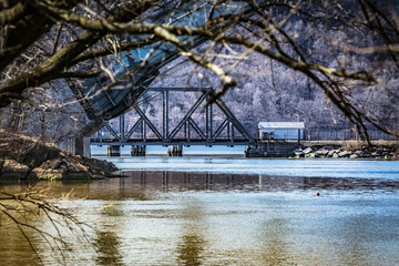 Bridge Over River