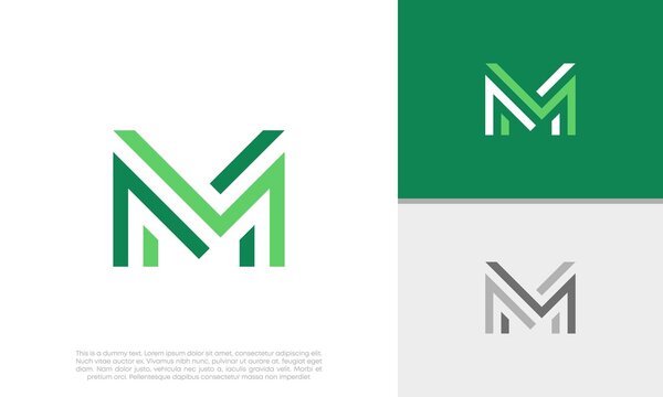 Mm Logo Design Stock Illustrations, Cliparts and Royalty Free Mm