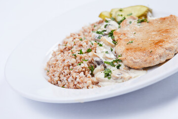 buckwheat with meat