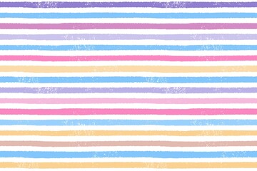 Colorful painted lines fashion print design. Hand drawn striped texture.