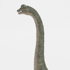 Realistic 3D Render of Brachiosaurus Dinosaur © bescec