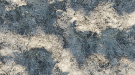 Realistic 3D Render of Mountains