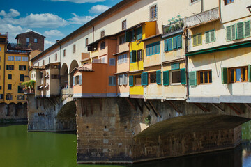 Fototapeta na wymiar Ponte vecchio in Florence, Tuscany, Italy.