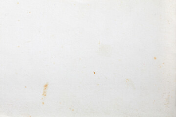 Old white paper with stains texture background