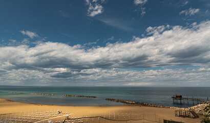 Termoli. Wonderful waterfront view. Termoli is an Italian town of 32 953 inhabitants in the...