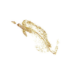 3D illustration of realistic oil splash