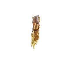 3D Illustration of realistic oil splash