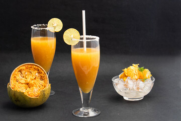 Bel Ka Sharbat Or Bael Juice Of Wood Apple Also Known As Indian Belgiri, Bili, Bhel, Shirphal. It...