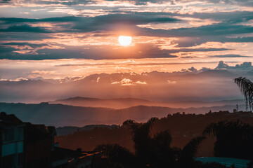 atardecer