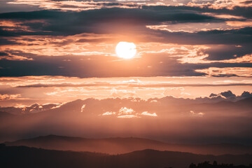 atardecer