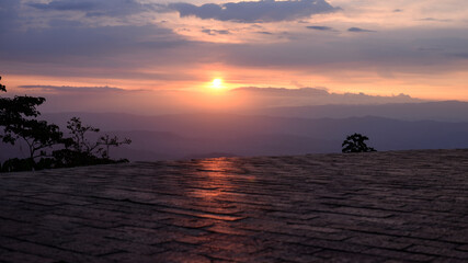 atardecer