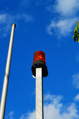 Rotating beacon of a fire alarm system
