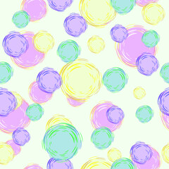 vector with circles, seamless backgrounds, patterns and textures.