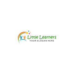 Little Childrens Learners Logo tamplate