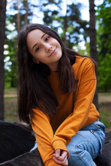 Portrait of a young girl