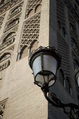 Fototapeta na wymiar Old street lamp 