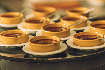 Desserts Ready to be Served