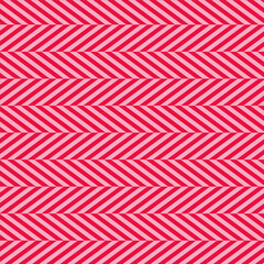 Seamless Repeating Herringbone Graphic Pink and White Texture Pattern