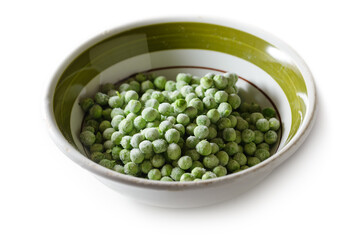 Piselli surgelati, alimentazione vegetariana 