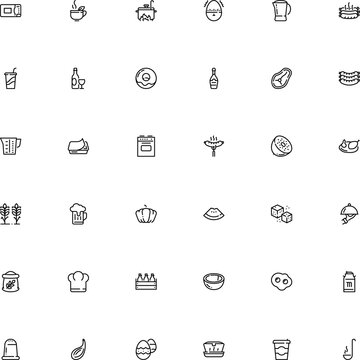icon vector icon set such as: house, modern, milk, trendy, simple, butler, display, gourd, company, wineglass, uniform, cola, junk, cereal, measurement, picnic, reservoir, pastry, colored, chief