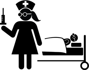 Medical Healthcare Doctor Nurse Icon