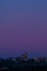 blue hour at Ariany church