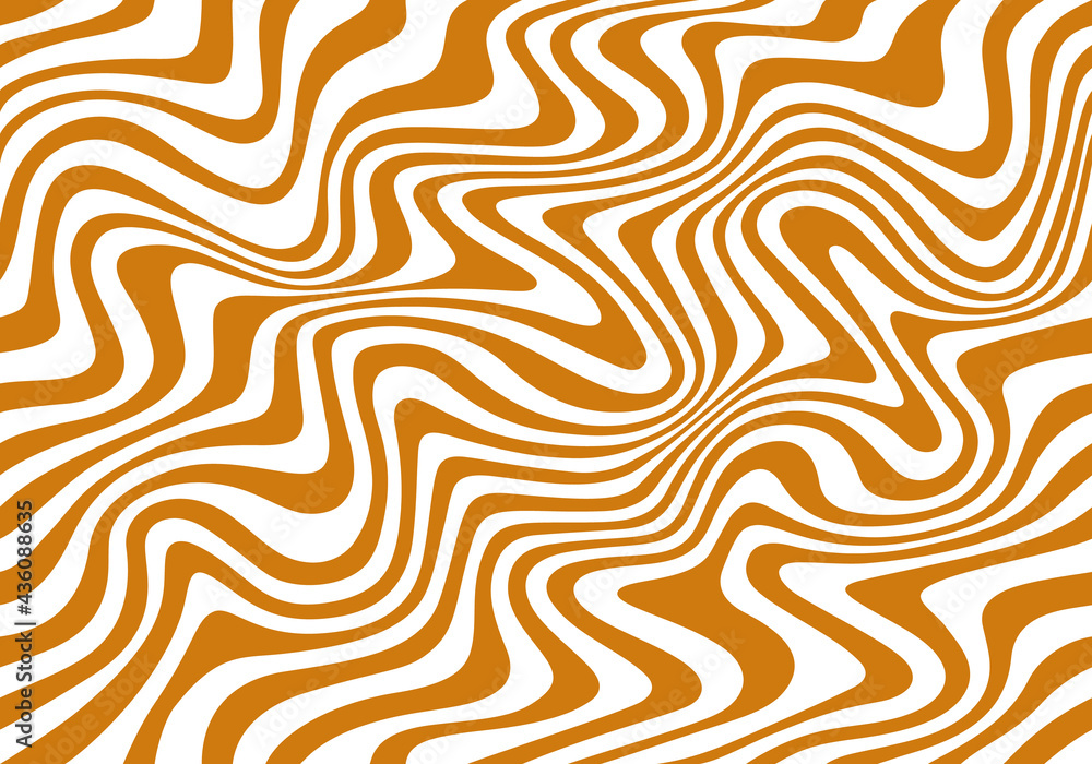 Poster vector seamless pattern with flowing salted caramel. abstract sweet texture. creative food backgroun