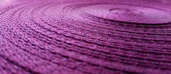 Lilac abstract circular pattern of lilac sling