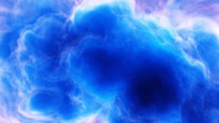 science fiction illustrarion, colorful space background with stars