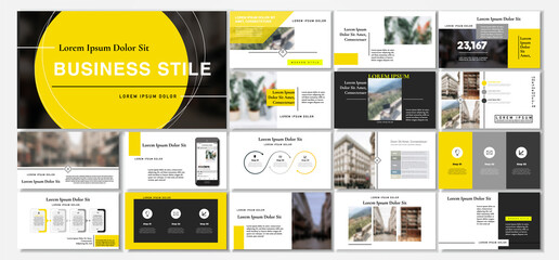 Original Presentation templates or corporate booklet.  Easy Use in creative flyer and style info banner, trendy strategy mockups.  Simple modern Slideshow or Startup. ppt