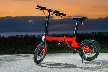 bicycle on the beach