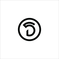 letter DS logo 