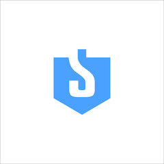 letter S shield logo 
