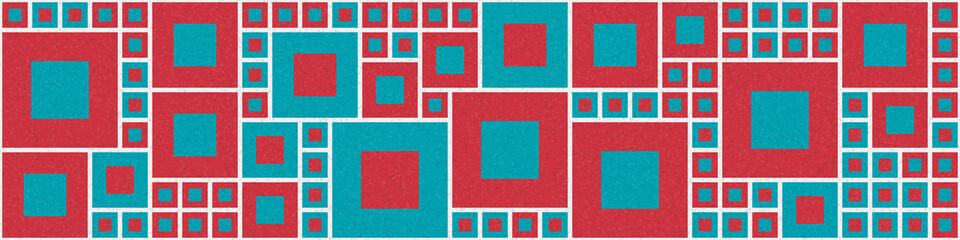 Fototapeta premium Abstract Geometric Pattern generative computational art illustration