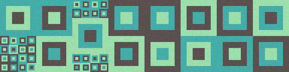 Fototapeta premium Abstract Geometric Pattern generative computational art illustration