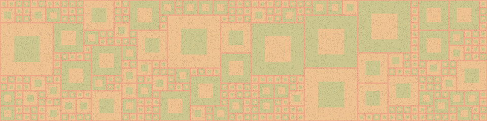 Fototapeta premium Abstract Geometric Pattern generative computational art illustration