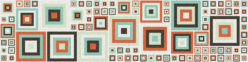 Abstract Geometric Pattern generative computational art illustration