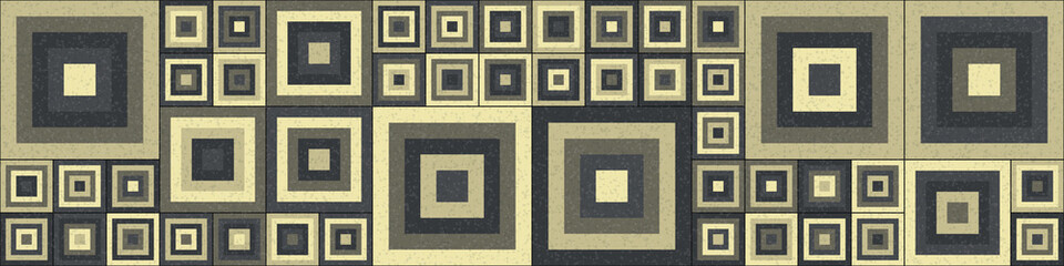 Fototapeta premium Abstract Geometric Pattern generative computational art illustration